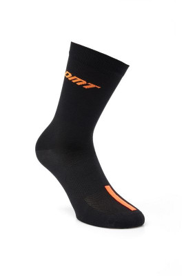 Cyklistické ponožky DMT Classic Race černé/bílé/oranžové
