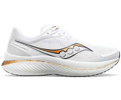 Běžecké boty Saucony Endorphin Speed 3 bílé/zlaté