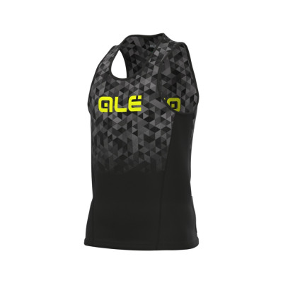Letní běžecký dres Alé Running Triangle černý