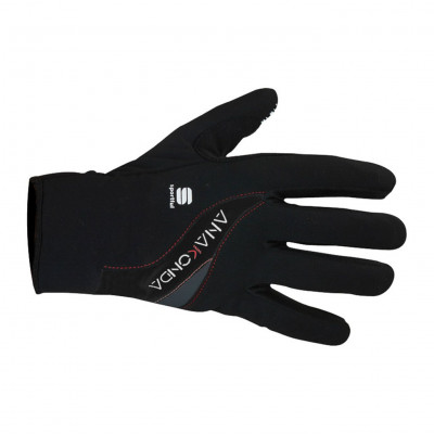 Zimní cyklistické rukavice Sportful Anakonda černé