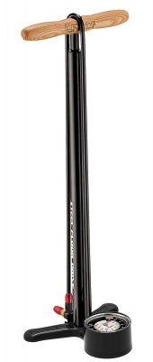 Pumpa Lezyne Steel Floor Drive Tall Gloss - 3,5" manometr černá