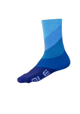 Letní cyklistické ponožky ALÉ DIAGONAL DIGITOPRESS SOCKS modré