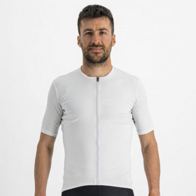 Letní pánský cyklistický dres Sportful Matchy bílý
