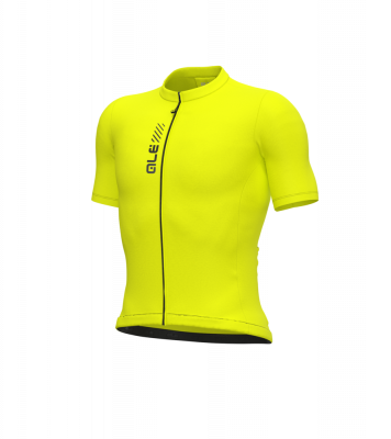 Letní cyklistický dres Alé Cycling Pragma Color Block pánský žlutý