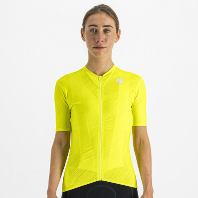 Letní cyklistický dámský dres Sportful Flare žlutý