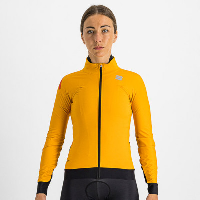 Zimní cyklistická bunda dámská Sportful Fiandre Pro zlatá