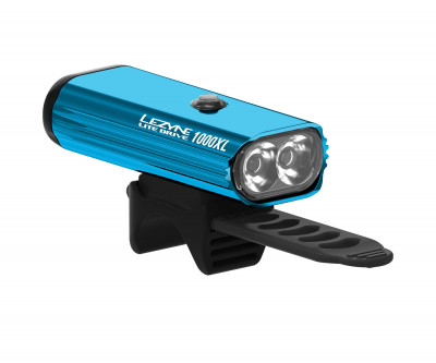 Predné svetlo Lezyne Lite drive 1000XL modré
