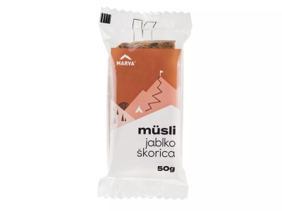 Energetická tyčinka Marva Müsli jablko/skořice 50g