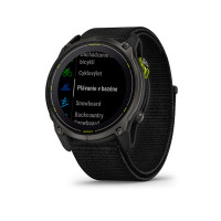 Enduro 3, Sapphire Solar, Carbon Gray DLC Titanium, Black UltraFit Nylon band_alt961648