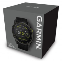 Enduro 3, Sapphire Solar, Carbon Gray DLC Titanium, Black UltraFit Nylon band_alt961654