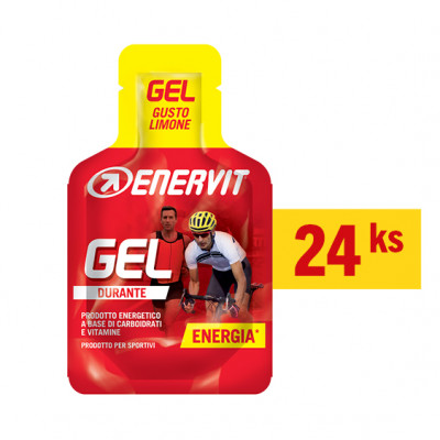 ENERVIT Gel - krabička 24 ks - citrón