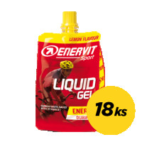 ENERVIT Liquid Gel - krabička 18 ks - citrón