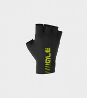 Letní cyklistické rukavice Alé Sunselect Crono Glove černé/žluté