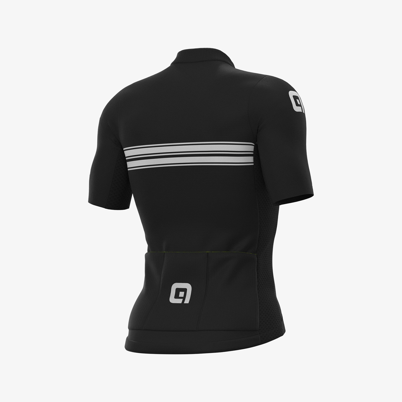 Letný cyklistický dres pánsky ALÉ PRS LOGO SUMMER čierna