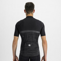 Letný cyklistický dres pánsky Sportful Giara čierny