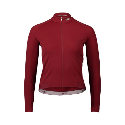 Zimní cyklistický dres dámský Poc Ambient Thermal červený