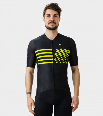 Letní cyklistický pánský dres Alé Cycling Play PR-E černý