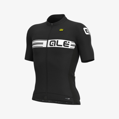 Letní cyklistický dres pánský ALÉ PRS LOGO SUMMER černý