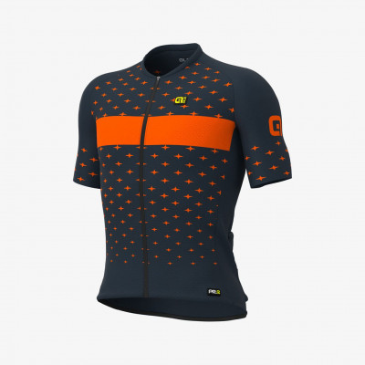 Letní cyklistický dres pánský ALÉ PRR STARS šedý