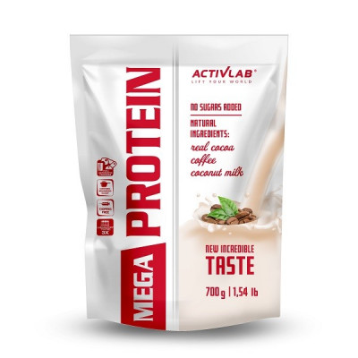 Proteinový prášek Mega PROtein ActivLab káva 700g