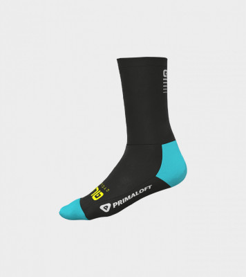 Zimní cyklistické ponožky Alé Cycling THERMO PRIMALOFT SOCKS černé/modré