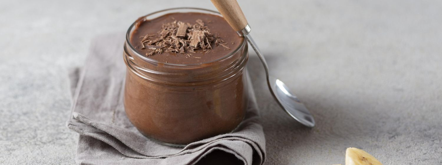 Recept na čokoládový proteínový puding