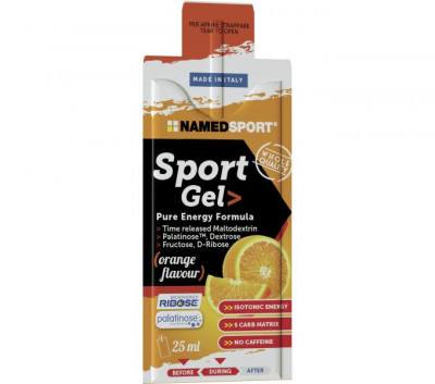 Energetický gel NamedSport Sport pomeranč 25ml