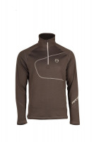 GTS 200432M - pánské funkční triko s dlouhým rukávem, 1/2 zip - Anthra
