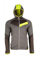 GTS 301532M - pánská waffle fleece mikina s kapucí - Anthra