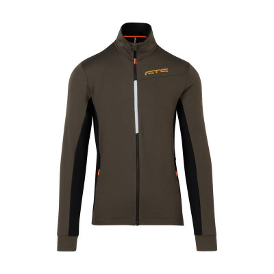 GTS300441 - Pánská powerstretch mikina bez kap., Mud XXL