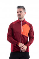 GTS301722 - Pánská mikina waffle fleece, Bordo