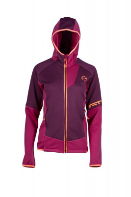 GTS303032L - Dámská mikina s kapucí , Plum XL
