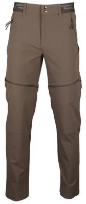 GTS607351M NERONE pánské outdoorové kalhoty s odnímatelnými nohavicemi, Mud XXL
