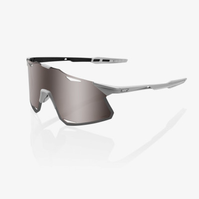 Cyklistické brýle 100% Hypercraft - Matte Stone Grey - HiPER Silver Mirror Lens