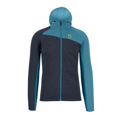 Karpos AVERAU FULL-ZIP mikina s kapucňou outer space/larkspur