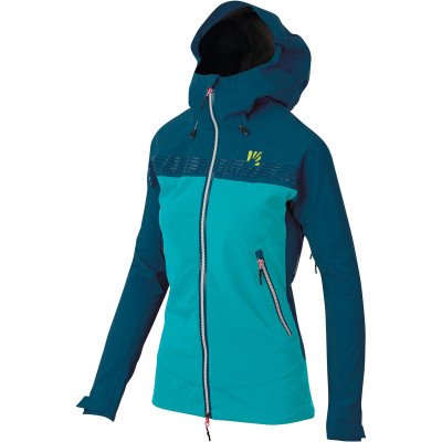 Zimní outdoorová bunda dámská Karpos Jorasses Plus modrá/tyrkysová