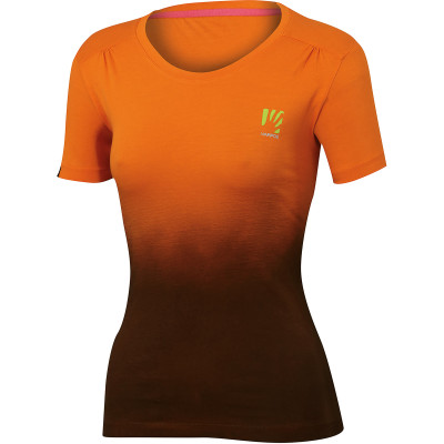 Outdoorové tričko dámské Karpos LASTE WALL oranžové/tmavě šedé