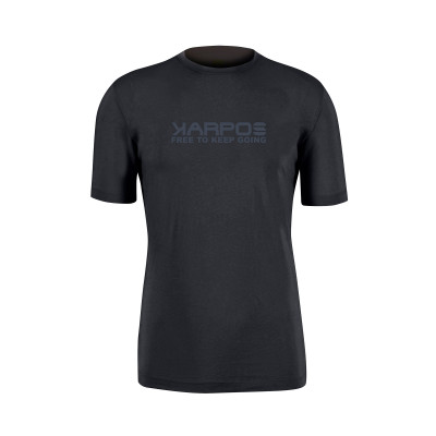 Karpos LOMA COTTON tričko vulcan/writing print