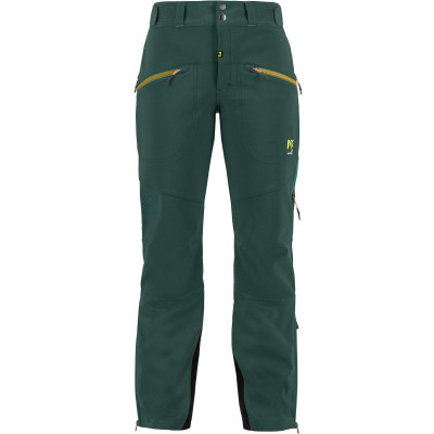 Outdoorové kalhoty dámské Karpos Marmolada tmavě zelené/zlatohnědé