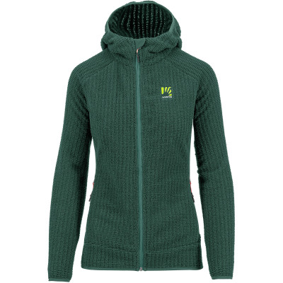 Outdoorová fleecová bunda dámská Karpos Rocchetta tmavě zelená