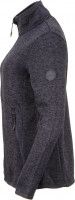 LADY JACKET KNITTED FLEECE, Navy