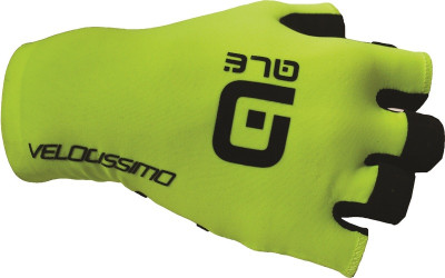 Letní cyklistické rukavice Alé Velocissimo Crono Glove žluté
