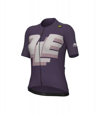 Letní cyklistický dres Alé Cycling dámský PR-E Sauvage fialový