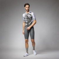 Letní cyklistický dres ALÉ pánský PALM PR-E_2