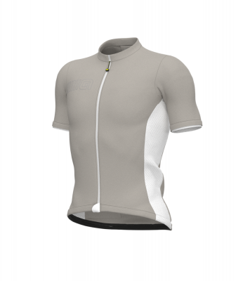 Letní cyklistický pánský dres Alé Cycling Solid Color Block šedý