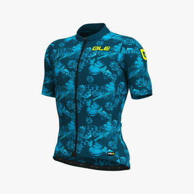 Letní cyklistický dres pánský ALÉ PRR LAS VEGAS modrý