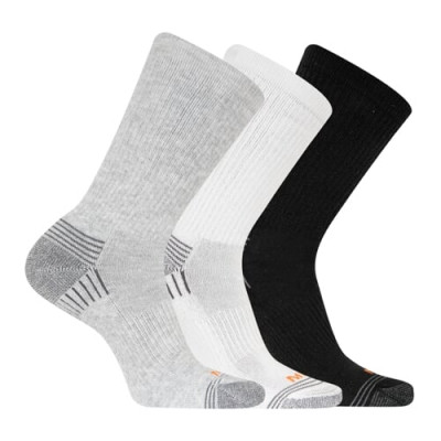 Sportovní ponožky Merrell Recycled Everyday Crew (3 páry) černé/šedé/bílé