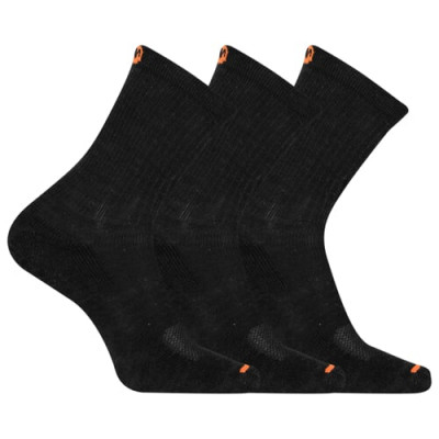Sportovní ponožky Merrell Cushioned Cotton Crew (3 páry) černé