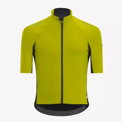 Pinarello dres DOGMA WINTER limetkový