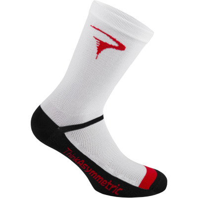 Pinarello Logo ponožky Think Asymmetric černé/červené